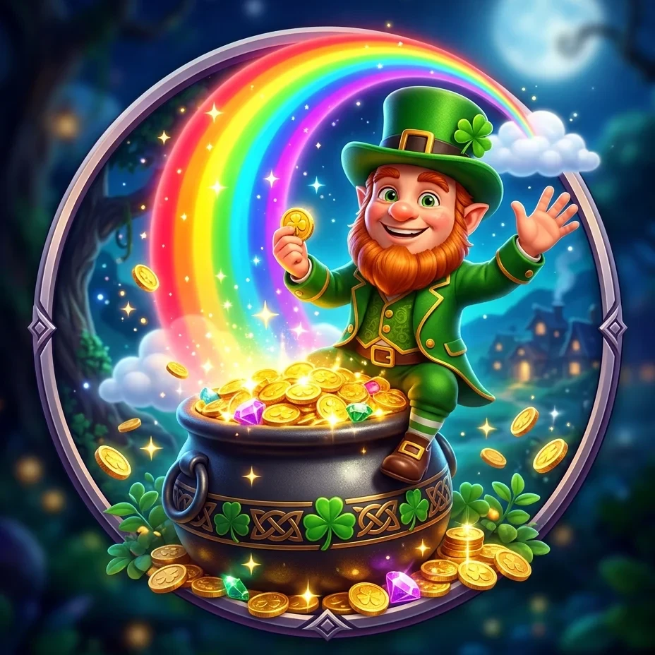 Rainbow Gold slot på Holyluck Casino