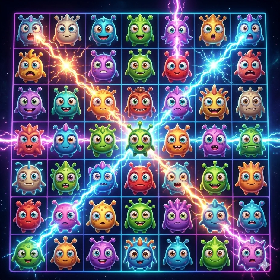 Reactoonz slot på Holyluck Casino